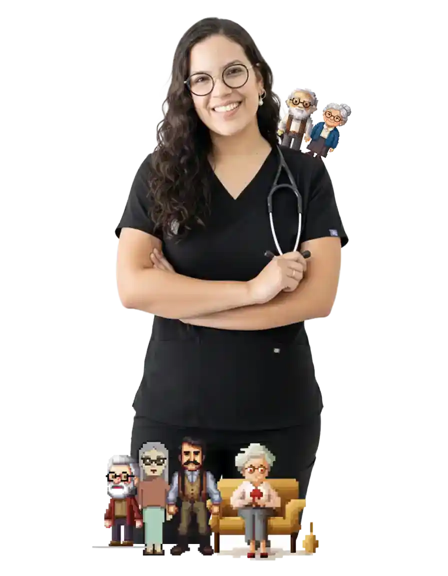 Dra. Denise Medina en consulta